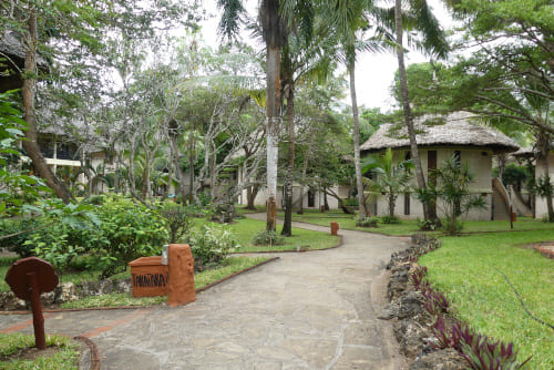 Die Hotelanlage Baobab Beach Resort